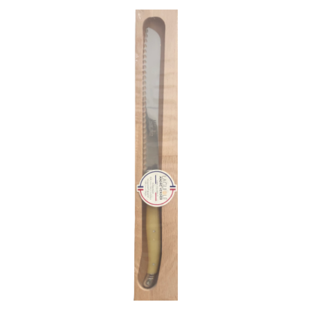 Laguiole French Bread Knife - Faux Horn