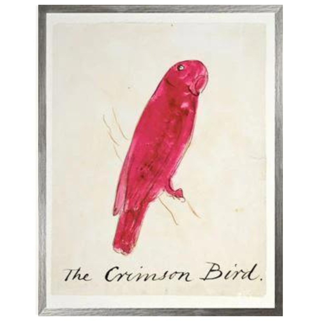 The Crimson Bird - Edward Lear