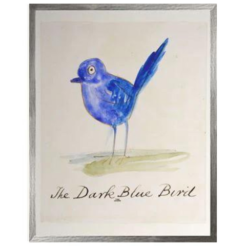 The Dark Blue Bird - Edward Lear