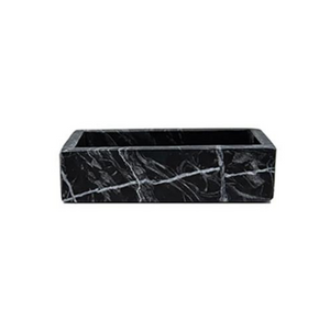 Black Marble Tray Caddy Small