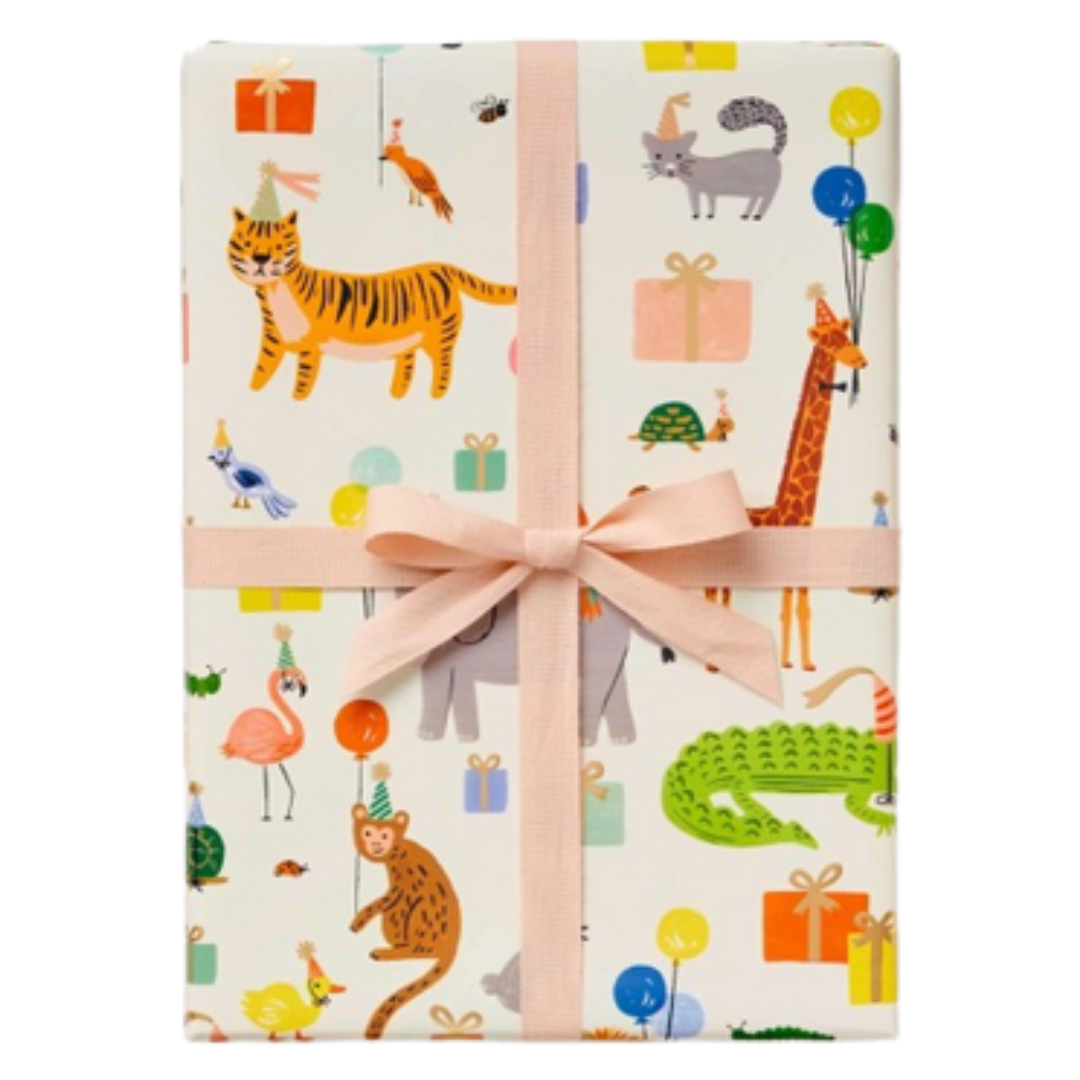 Party Animals Wrapping Paper By Rifle