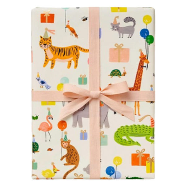 Party Animals Wrapping Paper By Rifle