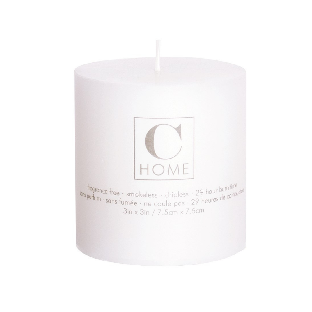 Pillar Candles - White