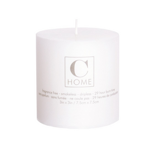 Pillar Candles - White