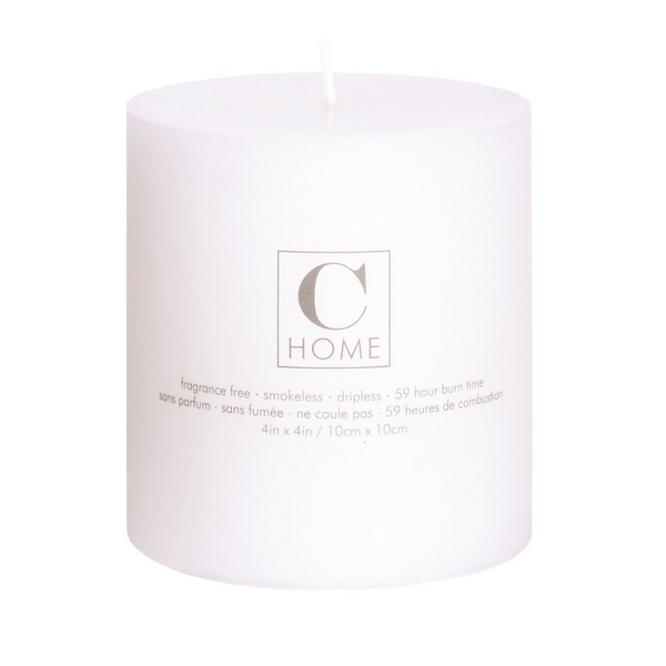 Pillar Candles - White
