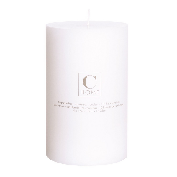 Pillar Candles - White