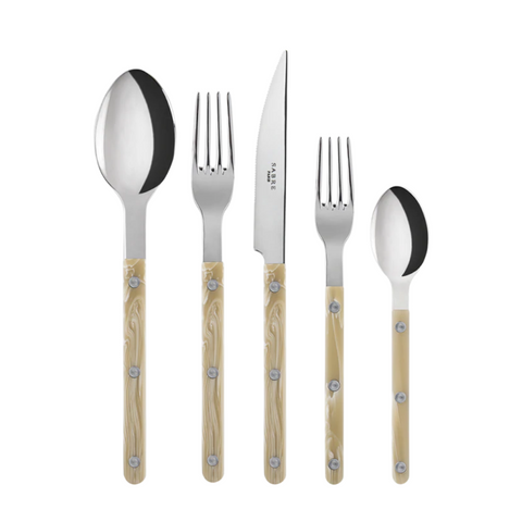 Sabre Bistrot 5 Piece Place Setting - Faux Horn