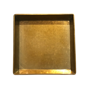 Brass Square Tin Tray