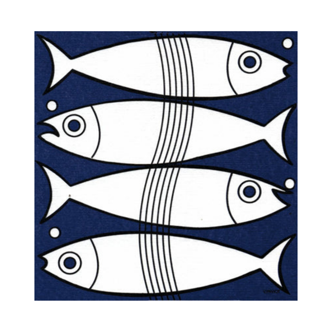 Dinner Napkins - Françoise Paviot - Fish