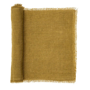 Linen Runner - Cumin