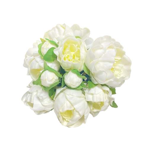 White Floral Bundle - Real Touch