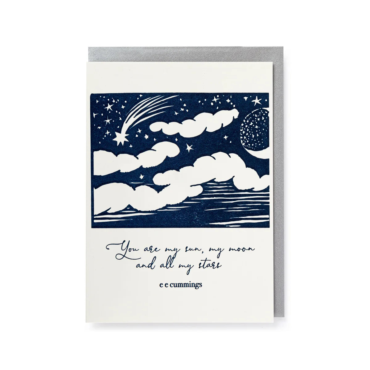 Sun Moon And Stars Card