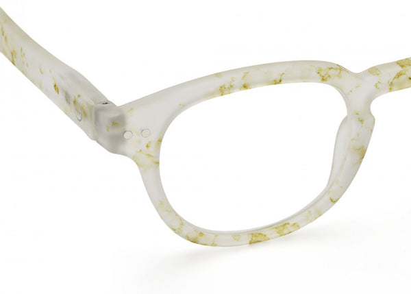#C Izipizi Reading Glasses - Oily White