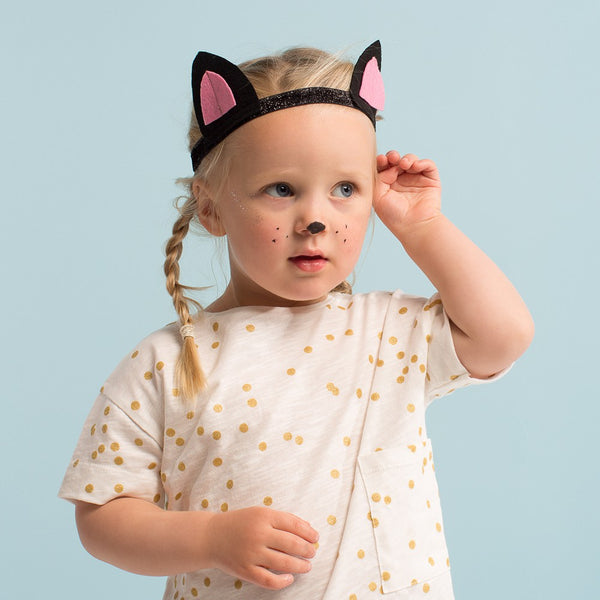 Meri Meri Kitty Cat Ears & Furry Tail