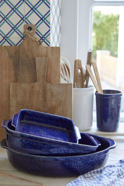 Blue Rectangle Baker