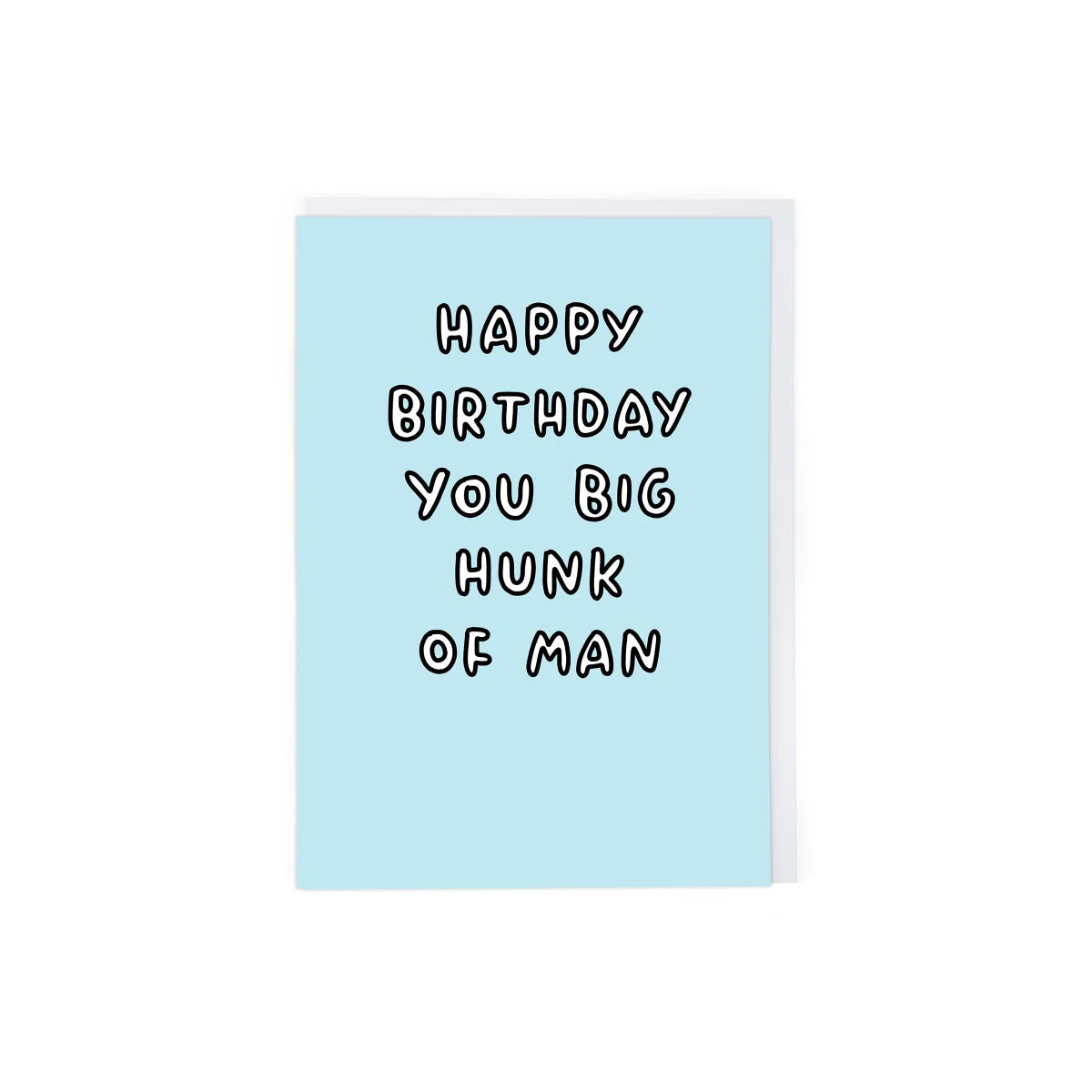 Hunk of Man Card