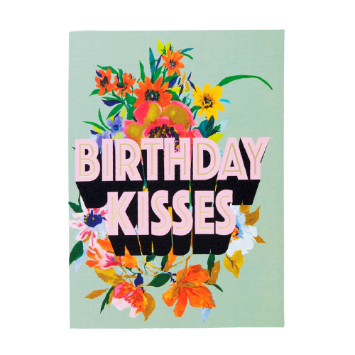 Birthday Kisses Card