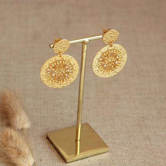 Mini Patagona Earrings - Gold