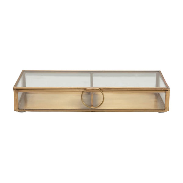 Brass & Glass Display Box