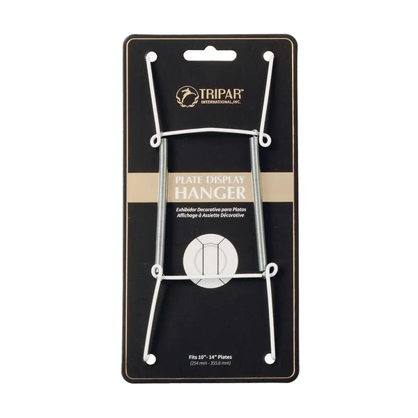 White Plate Display Hangers
