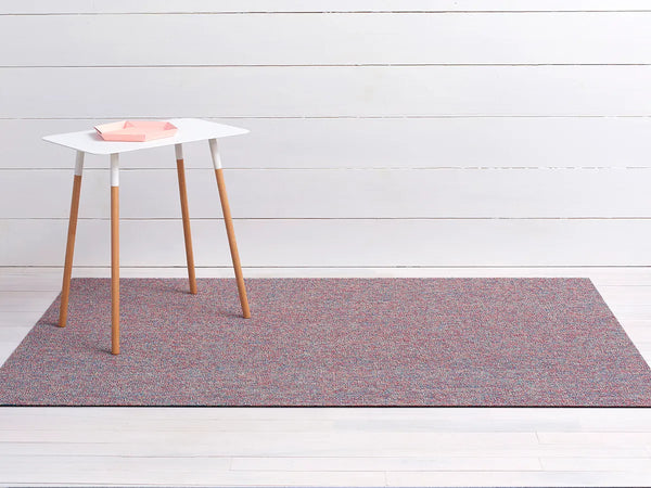 Chilewich Indoor/Outdoor Shag Heathered Floor Mat - Cotton Candy