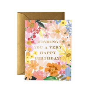 Wishing You A Very Happy Birthday Card