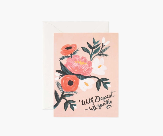 With Deepest Sympathy Card