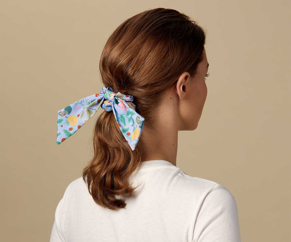 Rifle Hair Scunchie - Blue