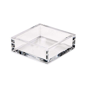 Acrylic Cocktail Napkin Holder in Clear