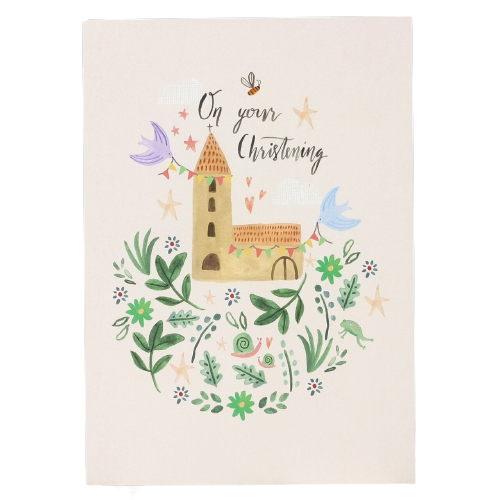 On Your Christening Card