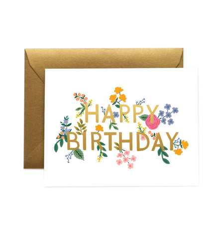Happy Birthday Wildwood Card