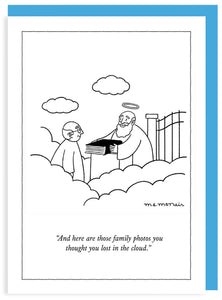 New Yorker Card - Cloud