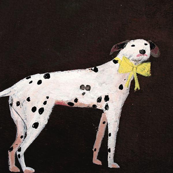 Dalmatian Blank Card