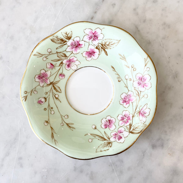 Vintage “Spring Blossom” Foley Cup & Saucer