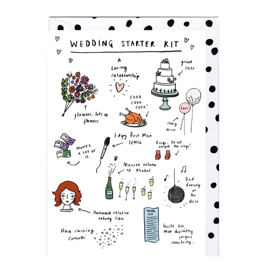 Wedding Starter Kit Card