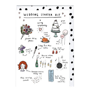 Wedding Starter Kit Card