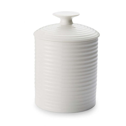 White Medium Storage Jar by Sophie Conran