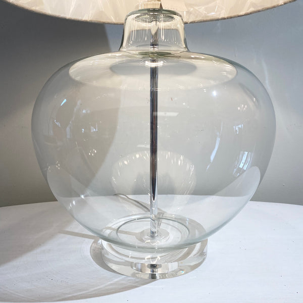 Round Glass Lamp