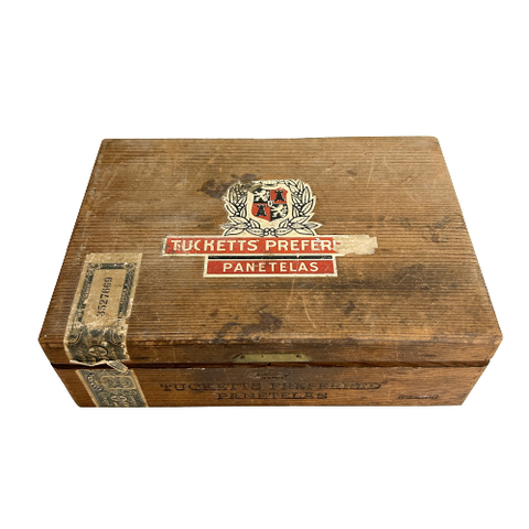 Vintage Tucketts Preferred Panetelas Cigar Box