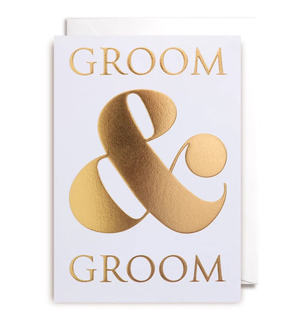 Groom & Groom Card