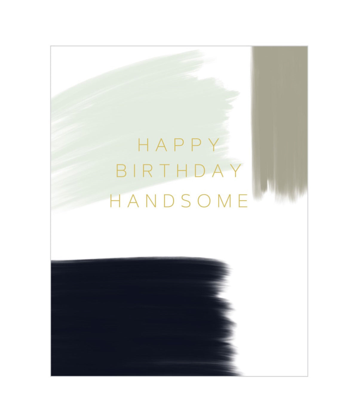 Happy Birthday Handsome Card