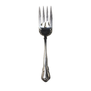 Vintage Silver Serving Fork