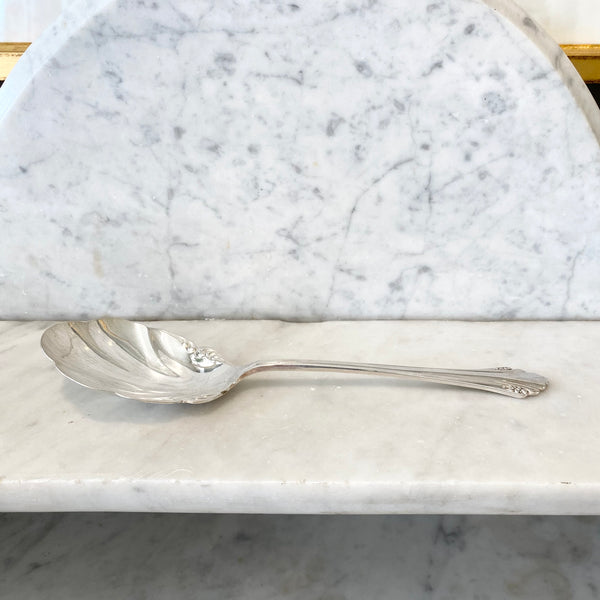 Vintage Silver Serving Spoon IV