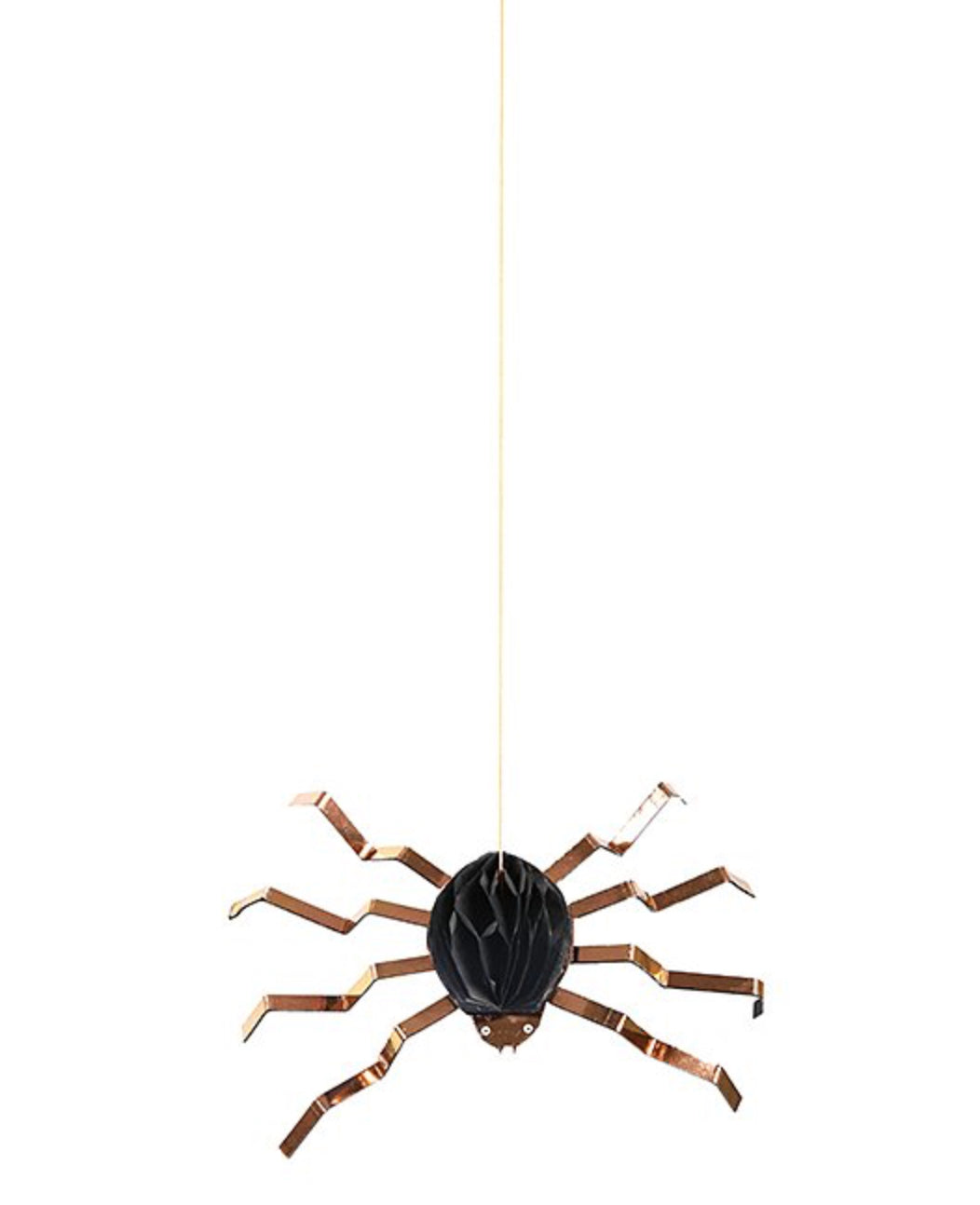 Meri Meri 6 Honeycomb Spider Decorations
