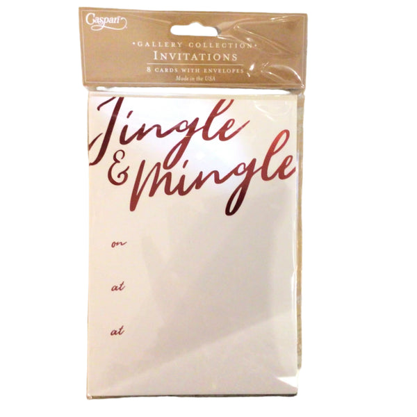 Jingle & Mingle Invitations
