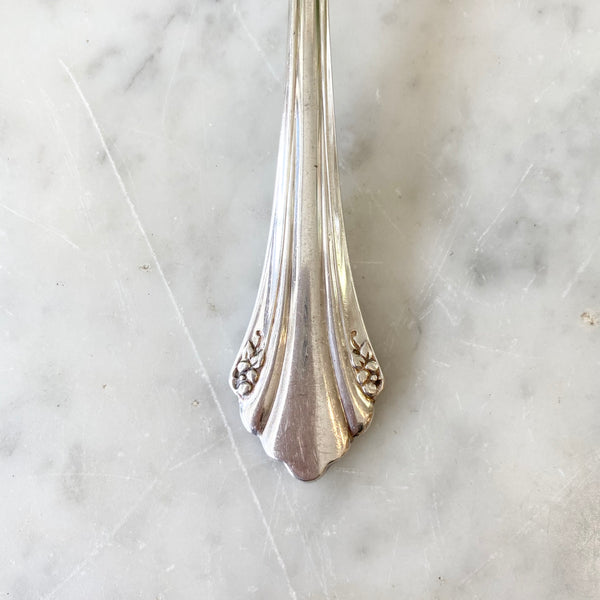 Vintage Silver Serving Spoon IV