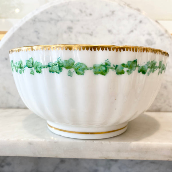 Vintage Green Edged Bowl