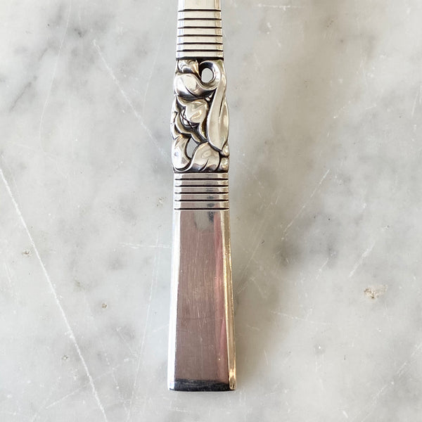 Vintage Silver Serving Spoon