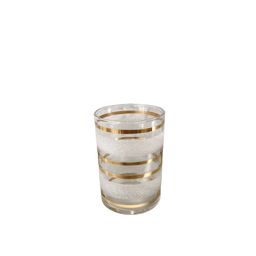 Vintage Gold & Etched Tealight Votives