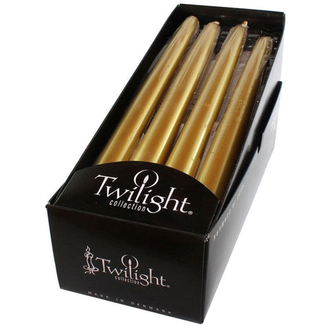 Candles - Tapers 10" Gold Metallic